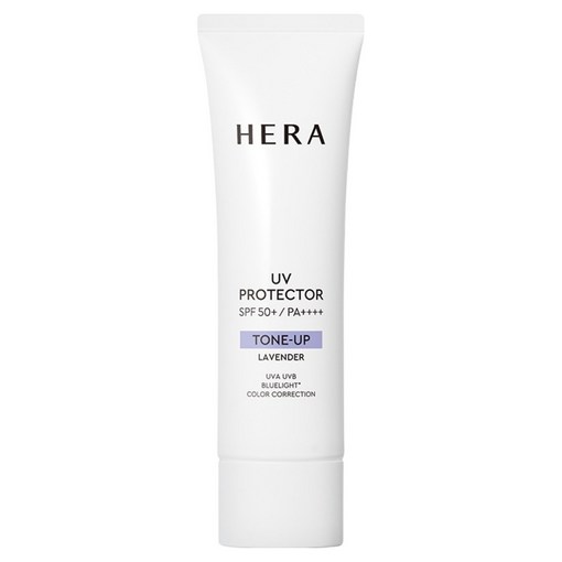 헤라 UV프로텍터 톤업 라벤더 선크림 SPF50 PA