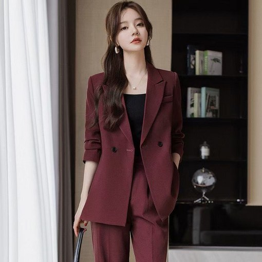 루스리더 여성 정장 세트 슬렉스 셋업 상하세트 E701