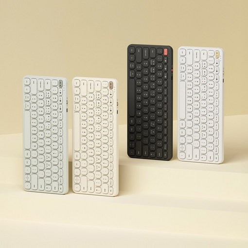 엑토 초경량 슬림 미니 가벼운 휴대용 인체공학 아이패드 블루투스 키보드 B606