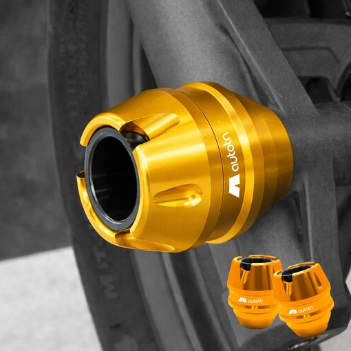 오토티엔 혼다 PCX125 2010년2026년 튜닝 슬릭포크 프론트 포크슬라이더, 1세트, 골드