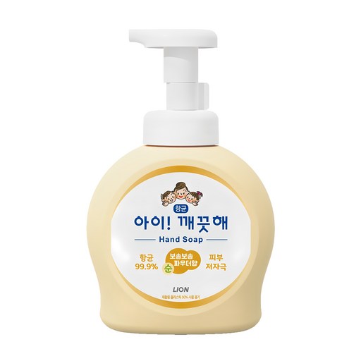 아이깨끗해 항균 폼 핸드솝 순 보송보송 파우더향