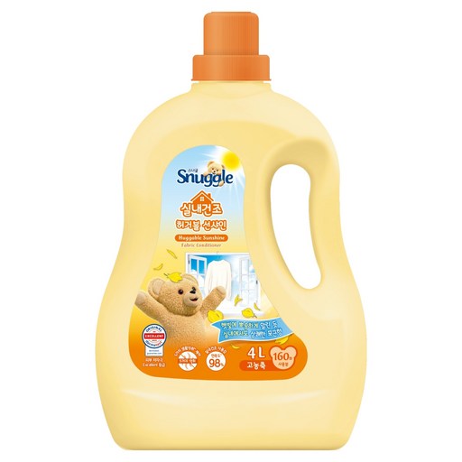 스너글 실내건조 섬유유연제 허거블 선샤인 본품