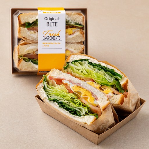 이엘후레쉬 Original BLTE 샌드위치 2입