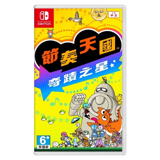 Nintendo 任天堂 SWITCH NS 台灣公司貨 節奏天國 奇蹟之星 亞中版 中文, 單一商品