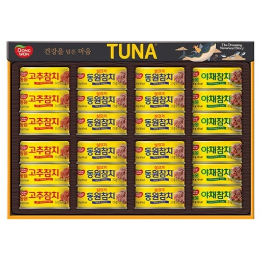 동원참치 선물세트 O-24호 + 부직포백