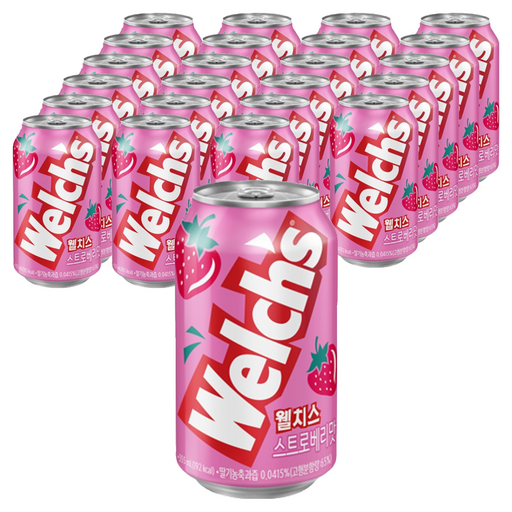 웰치스 딸기