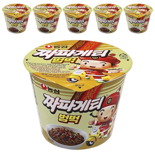 짜파게티 범벅 컵라면 70g