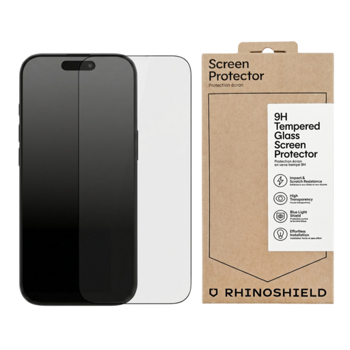RHINOSHIELD 犀牛盾 高透黑邊抗藍光玻璃保護貼, 1個