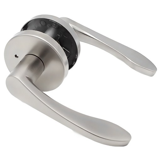 K1 DOMO 버튼형 방문손잡이 심플 그레이 국내산