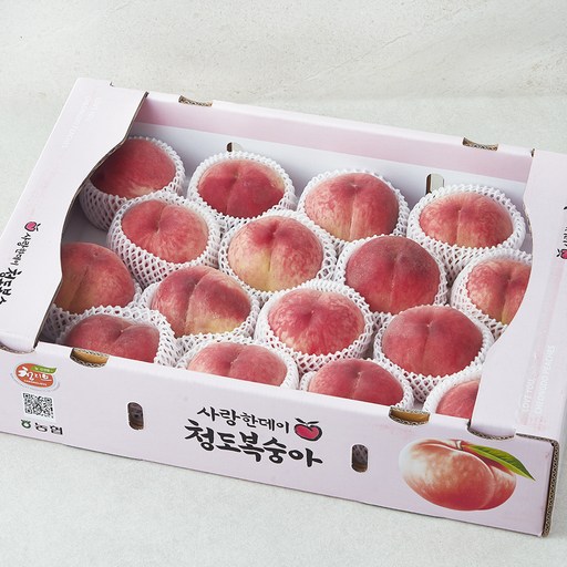 [로켓프레시] 효성팜 아삭한 복숭아
