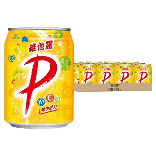 維他露P 汽水, 250ml, 24罐