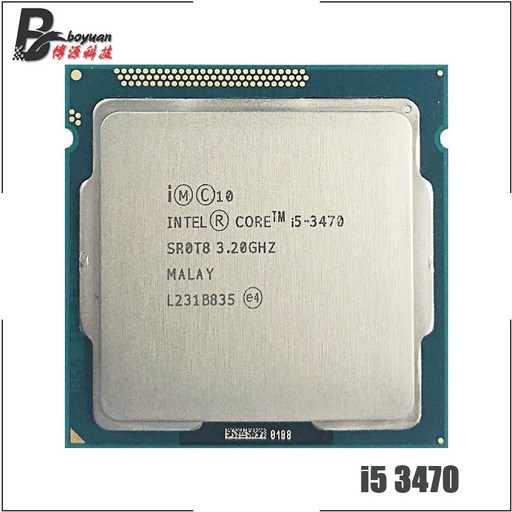 인텔 코어 i5-3470 i5 3470 3.2GHz 쿼드 코어 CPU 프로세서 6m 77w lga 1155