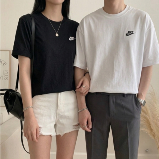 나이키 TQ720반팔티 커플룩 남성 여성 기본 스테디 편한 티셔츠