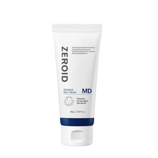 제로이드 인텐시브 리치 크림 엠디 MD 80g, 1개, 80ml