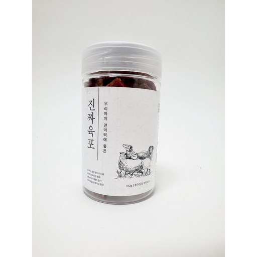 진짜육포 강아지 간식 져키 180g
