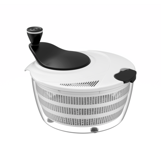 르디브 수동 야채 탈수기 4L, 블랙화이트, 1개