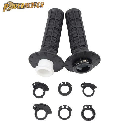 7/8인치 22mm 범용 오토바이 그립 스냅온 캠 핸드 그립 (KTM CRF SXF EXC 야마하 혼다 가와사키 스즈키 모토크로스 더트 바이크 용)