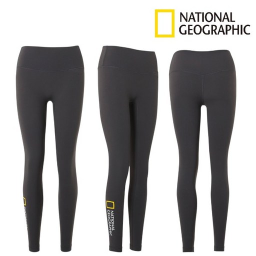내셔널 정품 내셔널지오그래픽 빅 로고 레깅스 일상 요가 필라테스 헬스 러닝 워킹 물놀이 추천템