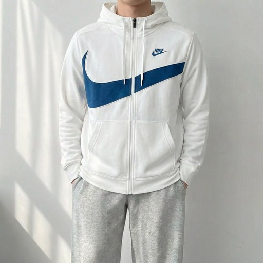 나이키 데일리 캐주얼 남여공용 후드집업 빅스우시