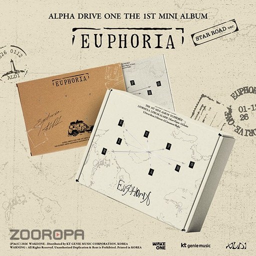 [STAR ROAD] ALPHA DRIVE ONE 알파드라이브원 EUPHORIA 1집 미니앨범