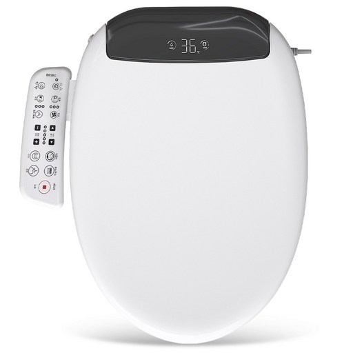 Munjjing IPX5 방수 비데 자동노즐세척 필터리스 무드등 자동감응 온풍건조 키즈여성모드, B358C, 고객직접설치