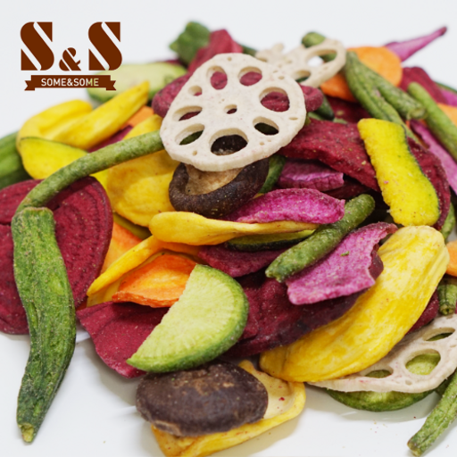 썸앤썸 동결건조 9종 과일 야채 믹스칩 300g 과자