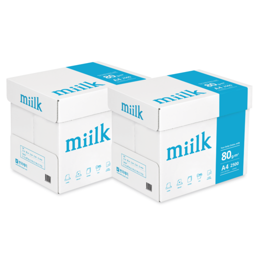 밀크 복사용지 A4 80g