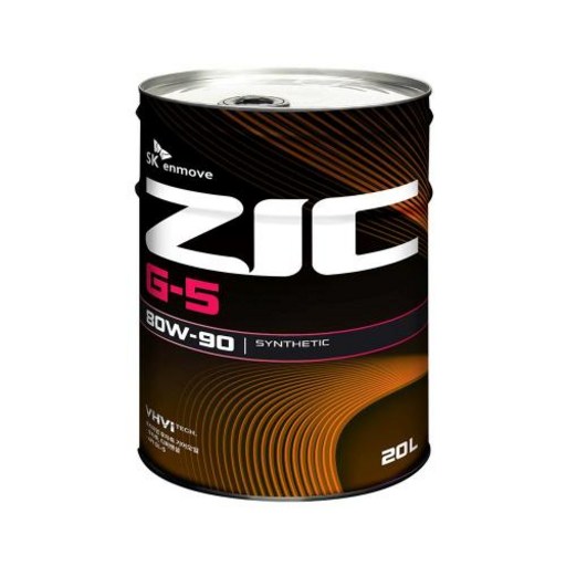 SK엔무브 기어오일자동차용 ZIC G5 80W90 20L, 1개
