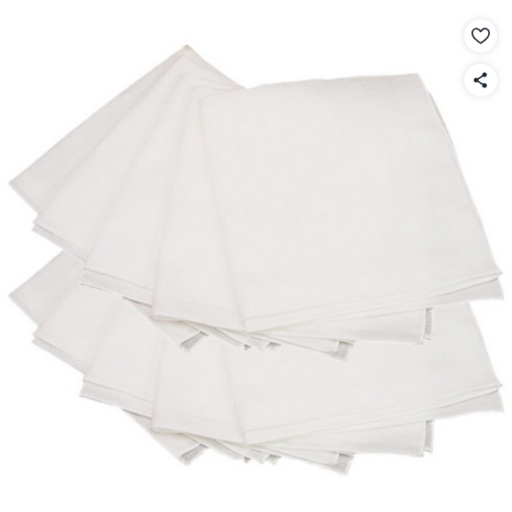 베이비베어 가제무지 면 손수건 10p