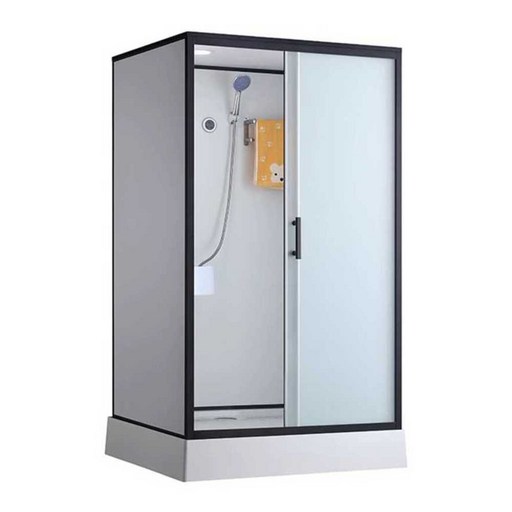 샤워실 화장실 간이 조립식 컨테이너 캠핑장 샤워부스 1.2x1x2.1m정문