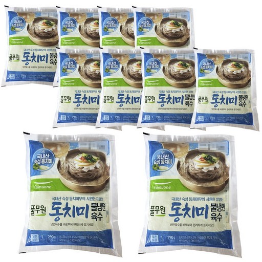 풀무원 평양물냉면 육수, 290g