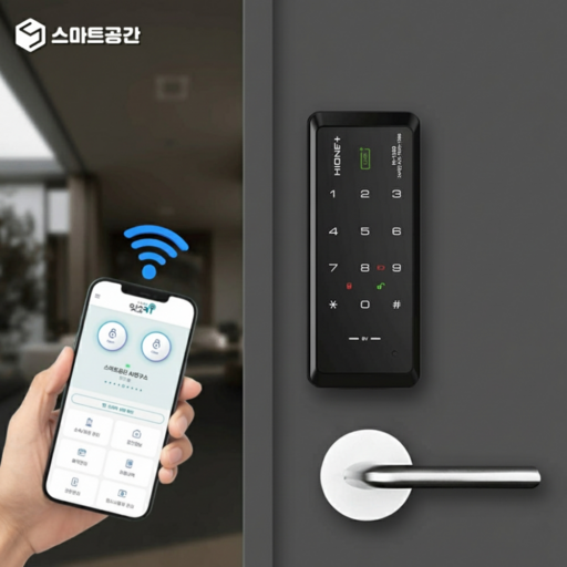 스마트공간 IoT 보조키 도어락  샤시문 카드키 일반 방화문 무인점포 전용 샷시 잇소키