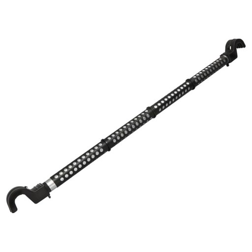 강블리라이프 자동차 옷걸이 차량용 확장형 행거 봉, 블랙, 1개