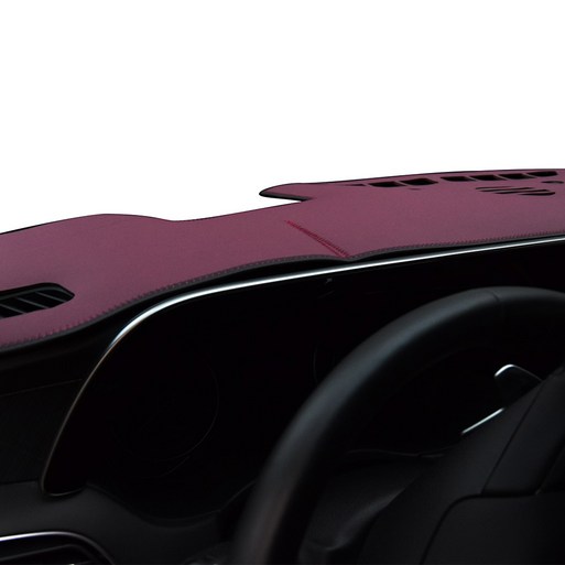 한국코리스 프리미엄 가죽 대쉬보드커버, 버건디상판, 랜덤발송하판, 현대 더뉴 그랜저 FL 2020년형HUD무, 현대