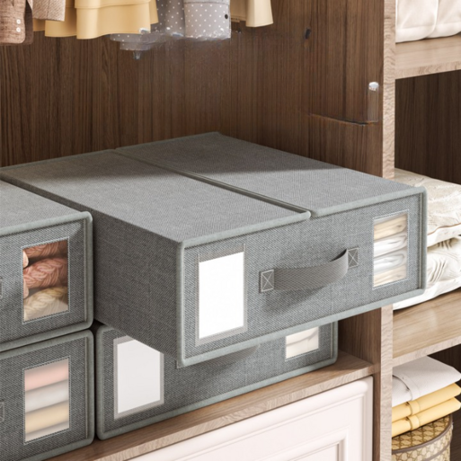 도복담윤 먼지 2중차단 고급 옷장 정리함