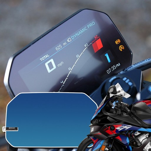 오토티엔 BMW S1000RR 19년25년 튜닝 계기판필름 스크래치 보호 기스방지, 1개, Clear