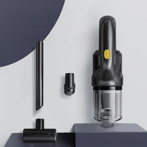 Yunivo 차량 전용 및 가정 겸용 무선 청소기  가벼운 핸디형 고효율 필터로 깨끗한 청소