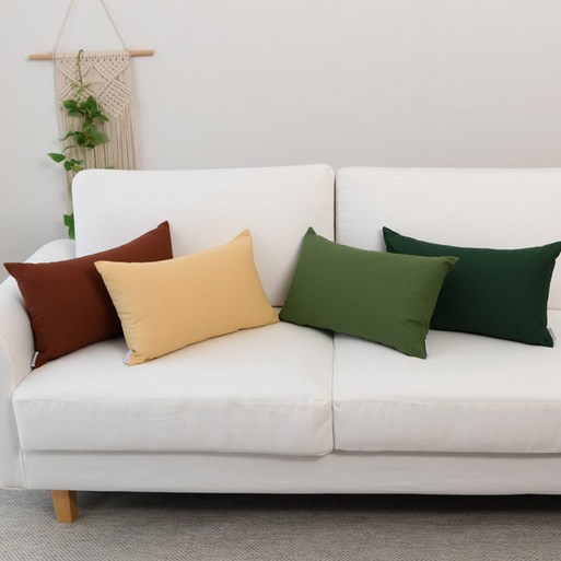 찬미디자인 직사각 쿠션커버 60×40 70×40