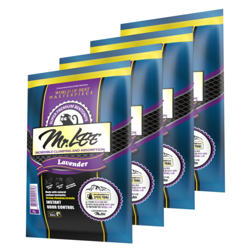 미스터리 라벤더 고양이 모래 7kg 총 4봉총 2박스 배송, 7kg, 4개, 라벤더