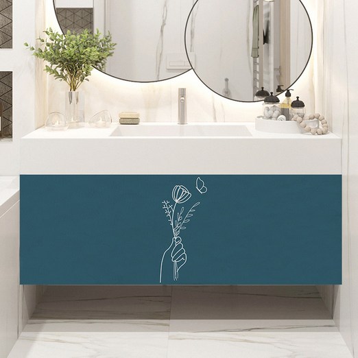 아티홈 방수 두꺼운 와이드 벨크로 캐비닛 커튼