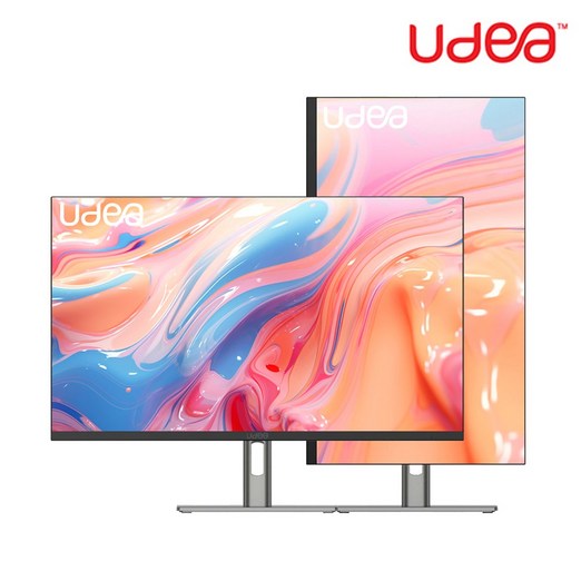 유디아 FHD EDGE 유케어 IPS 홈엔터 100 피벗 모니터