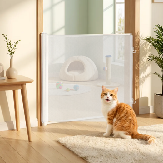 뷰티앤몬스터 프리미엄 슬라이딩 반려동물 안전문 대형