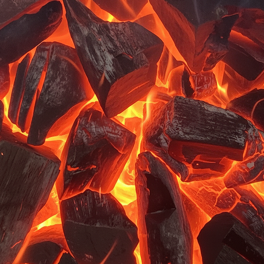 조인참숯 라오스비장탄 1kg 튀지 않는 백탄 참숯 펜션 바베큐 고기 소용량 캠핑용, 1개, 1kg