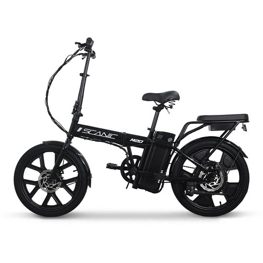 AU테크 스카닉 M20 48V 접이식 미니벨로 출퇴근 전동 전기자전거