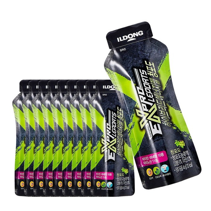 일동생활건강 하이브리드 에너지 파워젤 청포도