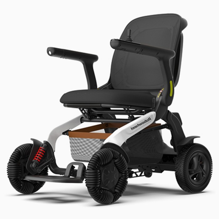 로보휠 화메디 로보휠 폴드10 휴대형 접이식 전동 휠체어 전동스쿠터, 화이트, 1개