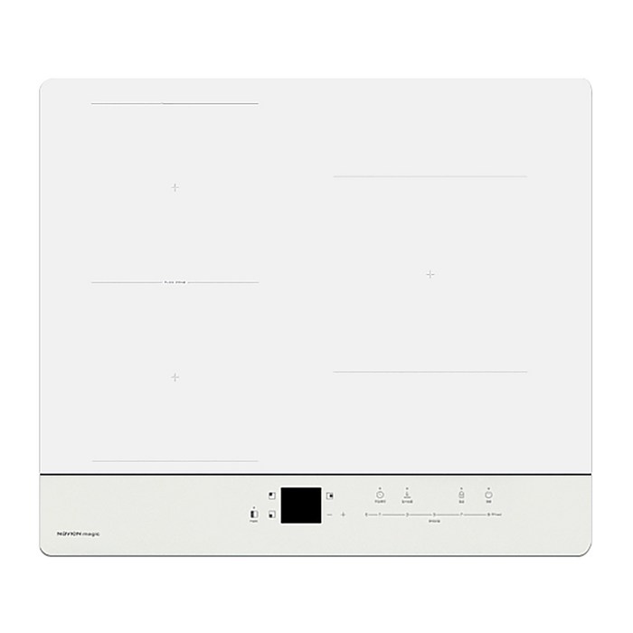1등급에너지효율전국설치가능 나비엔매직 ALL화이트 Super 플렉스존 인덕션 3구 타공560X480 신규모델