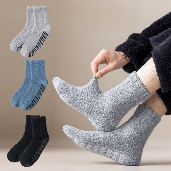 블링코 남자 수면양말 미끄럼방지 무압박 3P