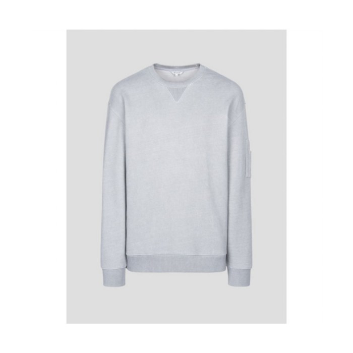 브랜드정품 빈폴 BEANPOLE MEN 소매포켓 스웨트 셔츠 라이트 그레이 BC4841C062 112198