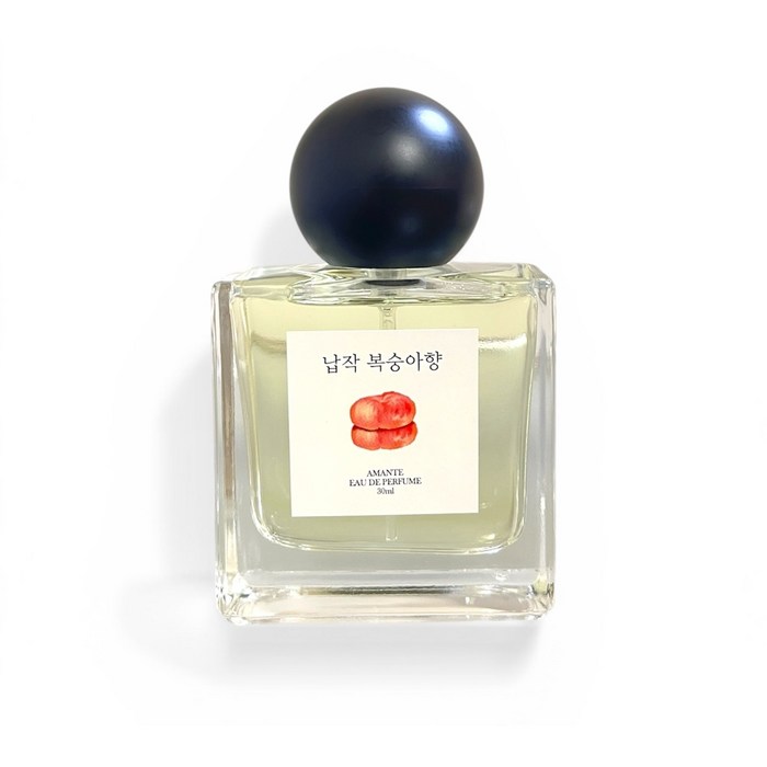 그냥 달달한 복숭아향과는 달라  납작 복숭아향